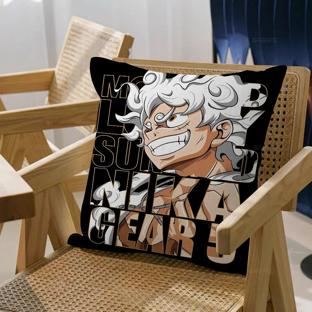 One Piece Kissenbezug – Monkey D. Ruffy Gear 5 Nika
