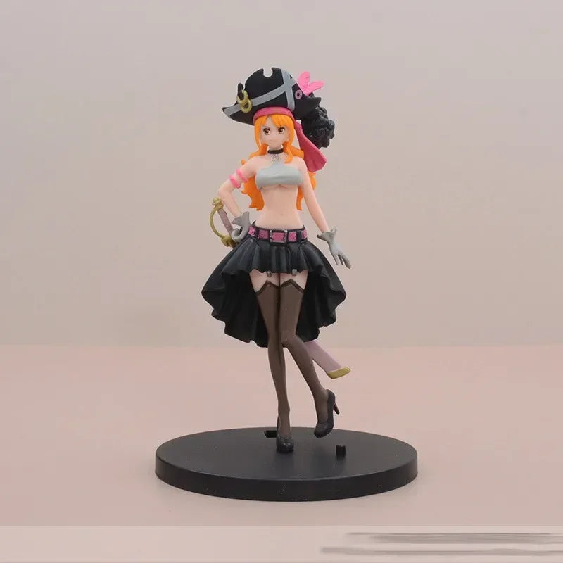 Figurine One Piece - Nami Style Steampunk (19cm avec Accessoires)
