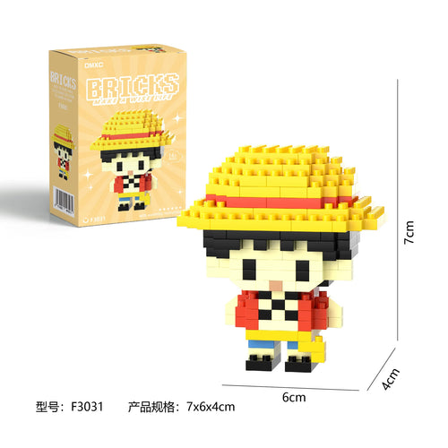 Lego One Piece - Monkey D. Luffy (Classique à Assembler)