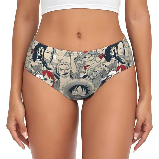 Culotte - Pattern Visages Gris