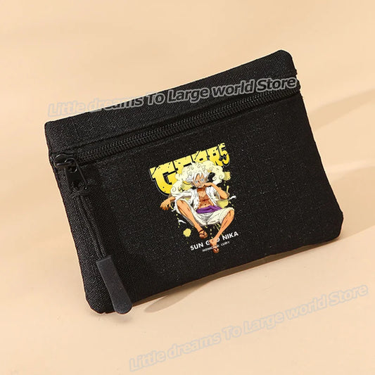 One Piece-Geldbörse – Monkey D. Luffy als gelbes Chibi