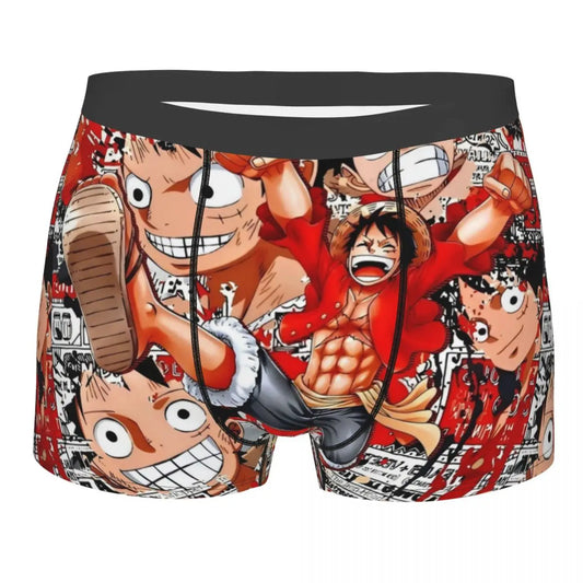 Caleçon Boxeur One Piece - Monkey D. Luffy Gear 2 Action