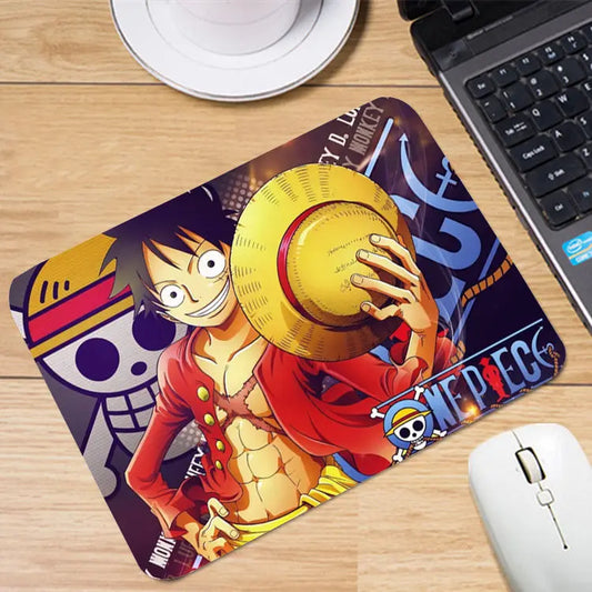 One Piece-Mauspad – Luffy und Strohhut (klassisch)