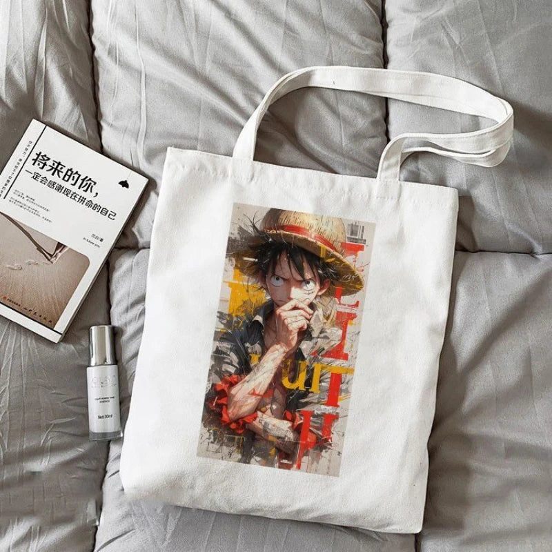 One Piece-Tragetasche – Ruffy in dynamischer Aktion
