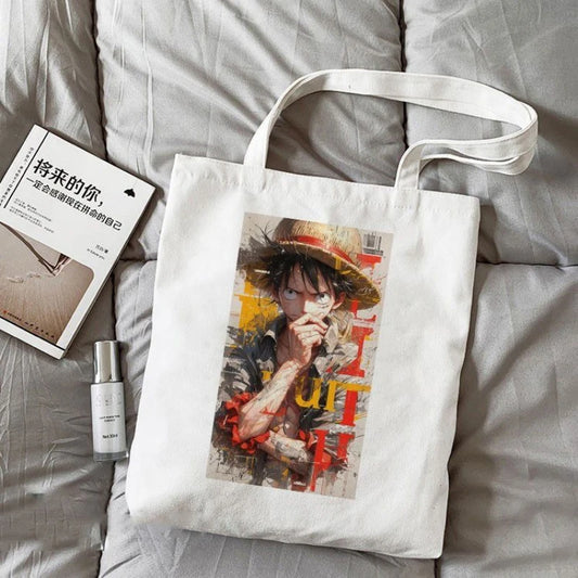 One Piece-Tragetasche – Ruffy in dynamischer Aktion