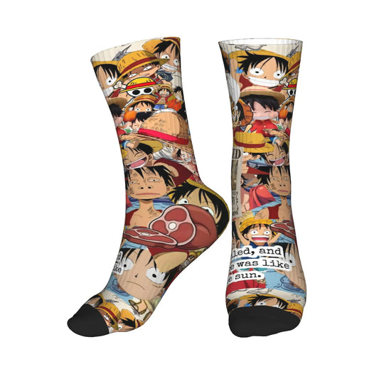 Chaussettes One Piece - Collage Orange