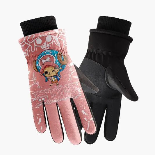 One Piece-Handschuhe – Chopper, rosa Illustration