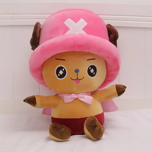 Peluche Tony Tony Chopper - Design Chapeau Rose Classique (20cm)