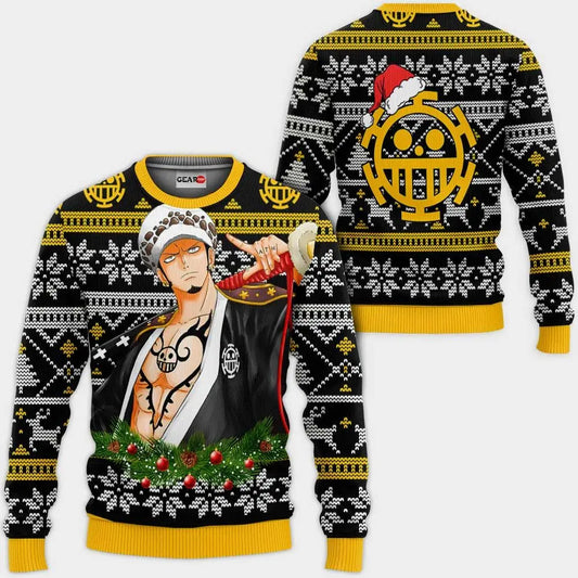 Pull One Piece - Design Monkey D. Luffy Gear 5 (Noir)
