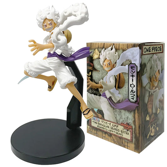 Figurine One Piece - Monkey D. Luffy Gear 5 Nika (Forme Éveillée)