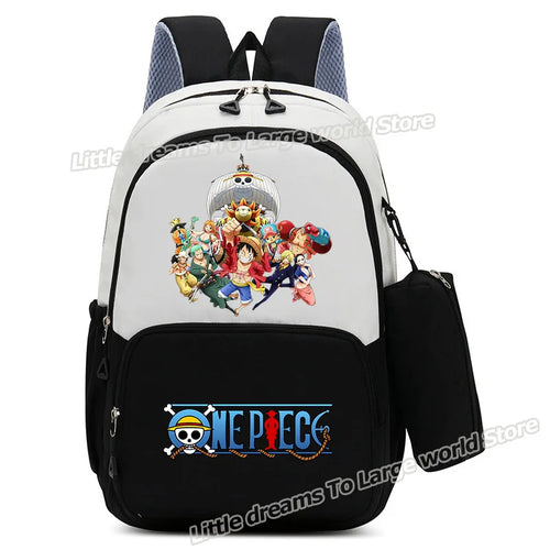 One Piece Rucksack – One-Piece-Crew Festliche Illustration