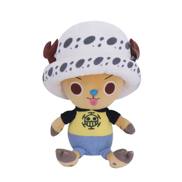 Peluche One Piece - Trafalgar Law (Version Chapeau Blanc)