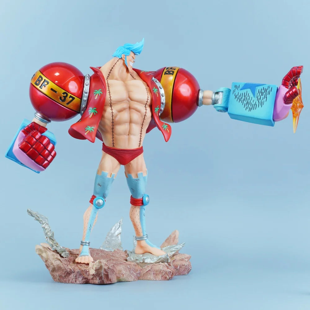 Statue One Piece - Franky Shogun "Iron Pirate" (Action Figure 28.5cm)