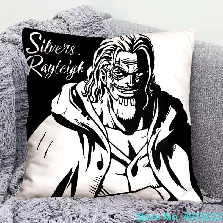 One Piece-Kissenbezug – Silvers Rayleigh (Der Dunkle König)