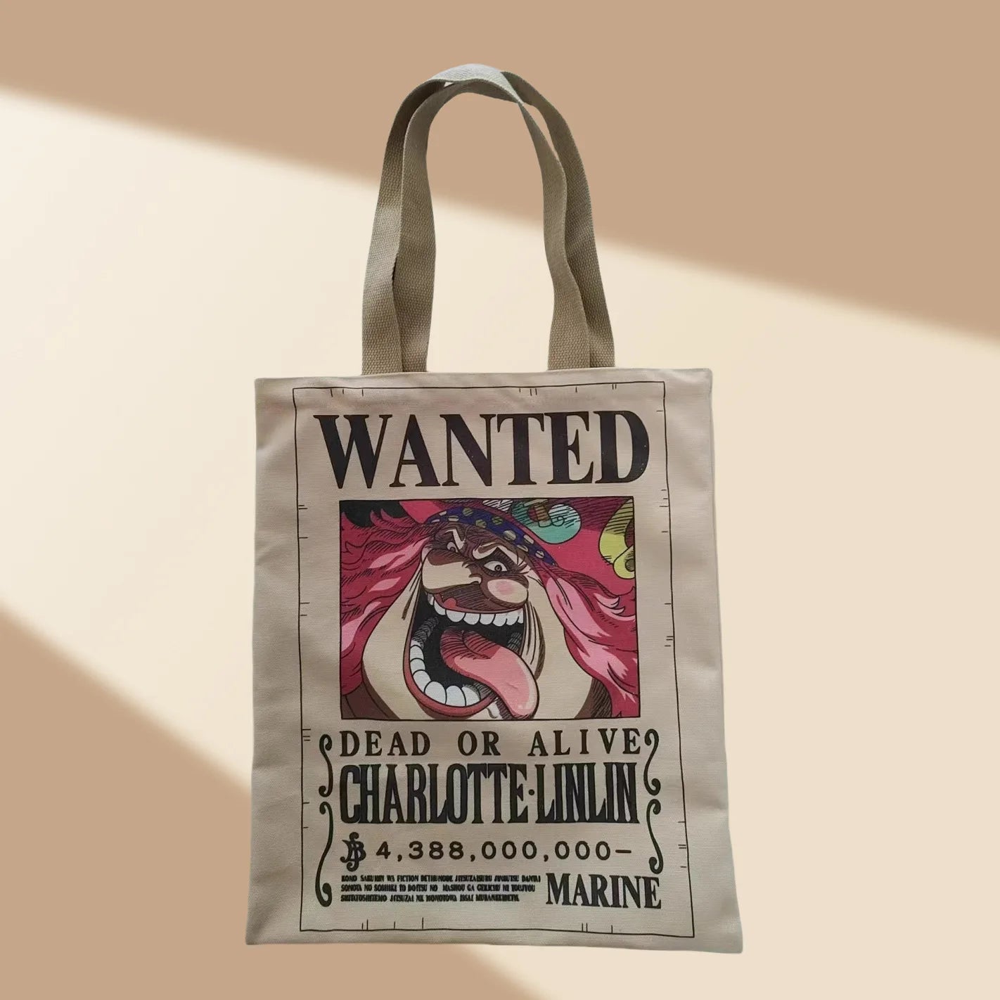 One Piece-Tote-Bag – Steckbrief von Charlotte Katakuri