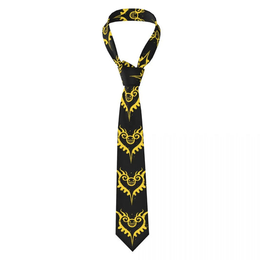 Cravate One Piece – Motif Pirates Jaune