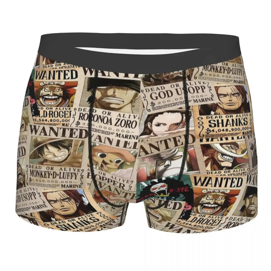 Caleçon Boxeur One Piece - Avis de Recherche Wanted Vintage