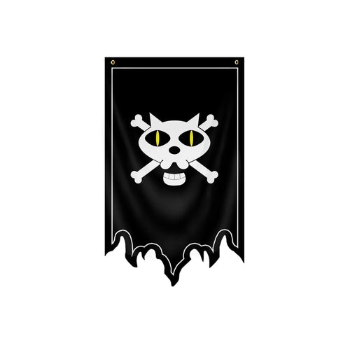 One Piece-Flagge – Jolly Roger von Trafalgar Law
