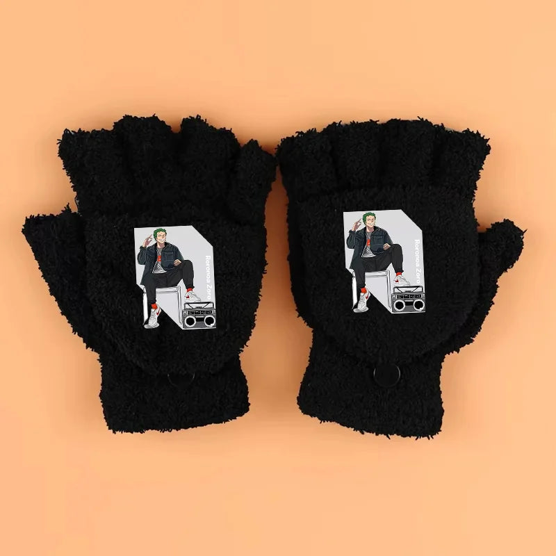 Gants One Piece – Zoro Portrait