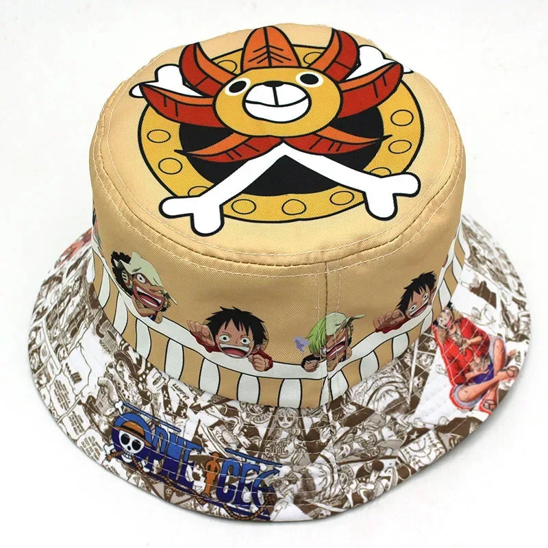 Chapeau Bucket Hat One Piece - Imprimé All-Over Équipage Mugiwara