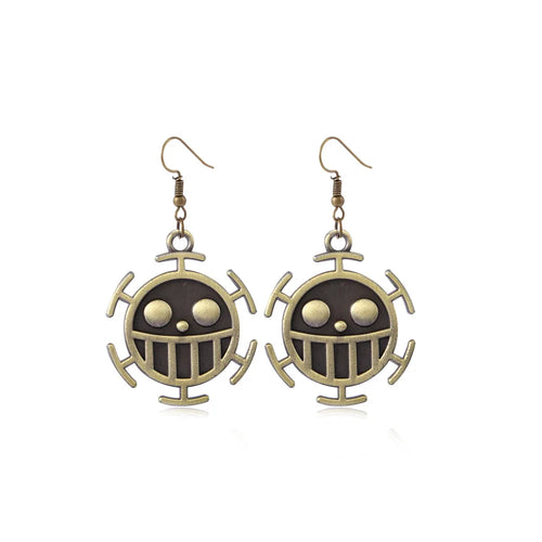 One Piece Ohrringe – Laws Emblem Op-Op-Frucht