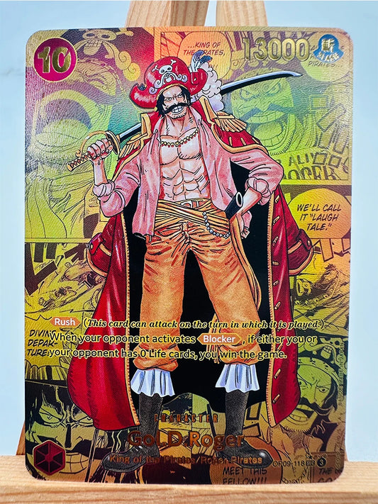 Carte One Piece TCG - Gol D. Roger (Le Roi des Pirates - Holo Rare)