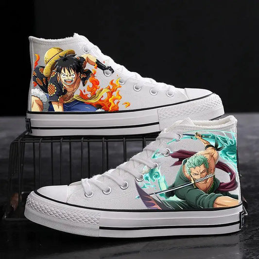 One Piece Sneaker – Ruffy & Zoro Canvas