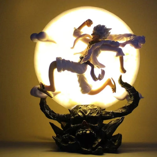 Figurine One Piece - Monkey D. Luffy Gear 5 Nika (Sur Nuage - 14cm)