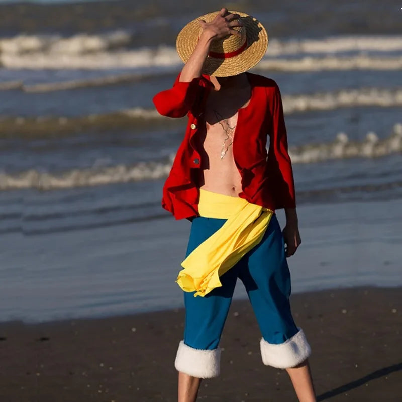 Chapeau de Paille One Piece - Monkey D. Luffy (Classique avec Cordon)