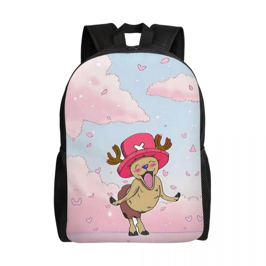 One Piece-Rucksack – Tony Tony Chopper in pastellfarbenen Wolken