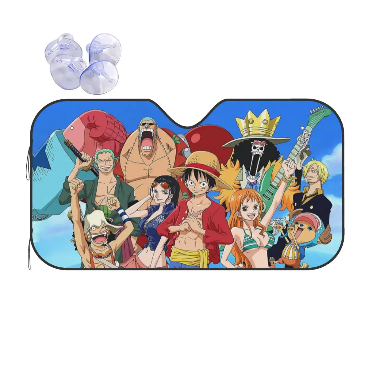 Auto-Sonnenschutz One Piece – Die Strohhüte am Horizont