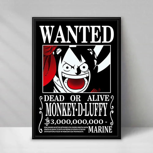 Poster One Piece Wanted - Monkey D. Luffy Gear 5 (Holo Effect)