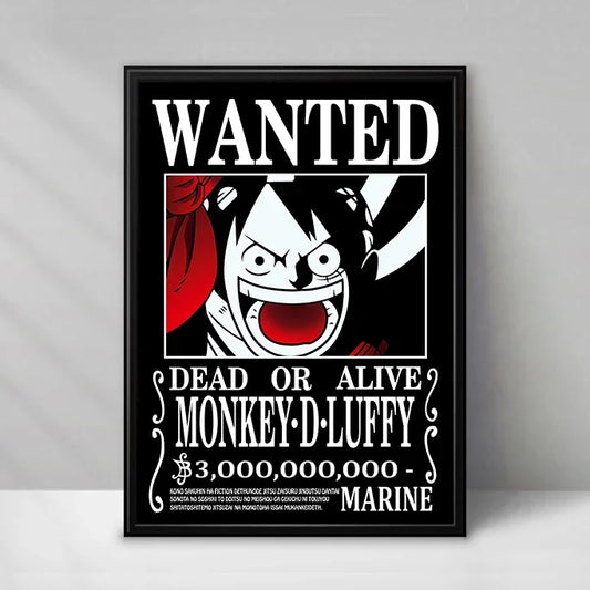 Poster One Piece Wanted - Monkey D. Luffy Gear 5 (Holo Effect)