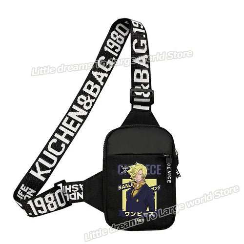 One Piece Umhängetasche – Sanji Ernstes Porträt
