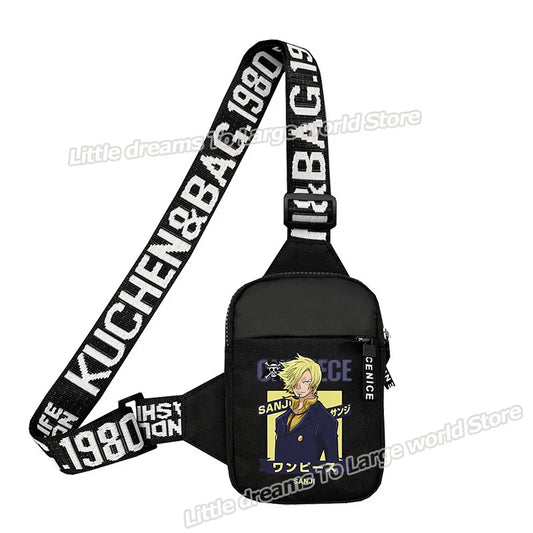 One Piece Umhängetasche – Sanji Ernstes Porträt