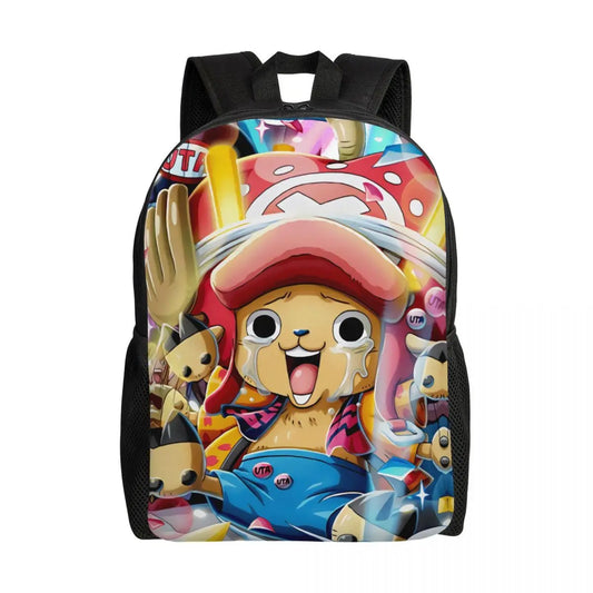 Tony Tony Chopper One Piece-Rucksack – Leuchtende Weltraumwelt
