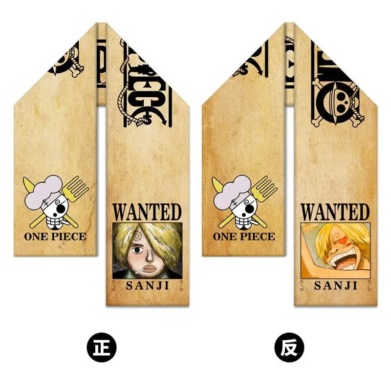 Schal One Piece – Wanted Sanji-Lächeln