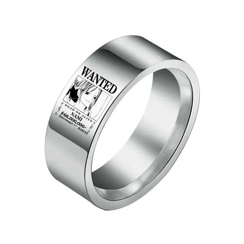 One Piece Ring – Wanted Nami
