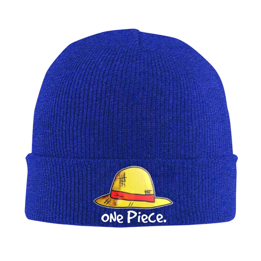 One Piece Mütze – Bestickter Umschlag Blau
