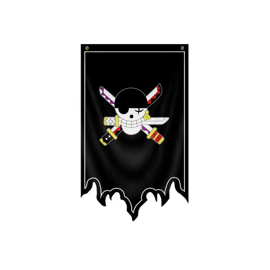 One Piece-Flagge – Jolly Roger von Shanks dem Roten