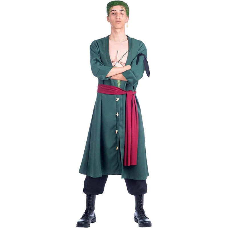 Déguisement One Piece - Tenue Adulte Roronoa Zoro (Style Wano Kuni)