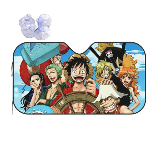Auto-Sonnenschutz One Piece – Navigation der Thousand Sunny