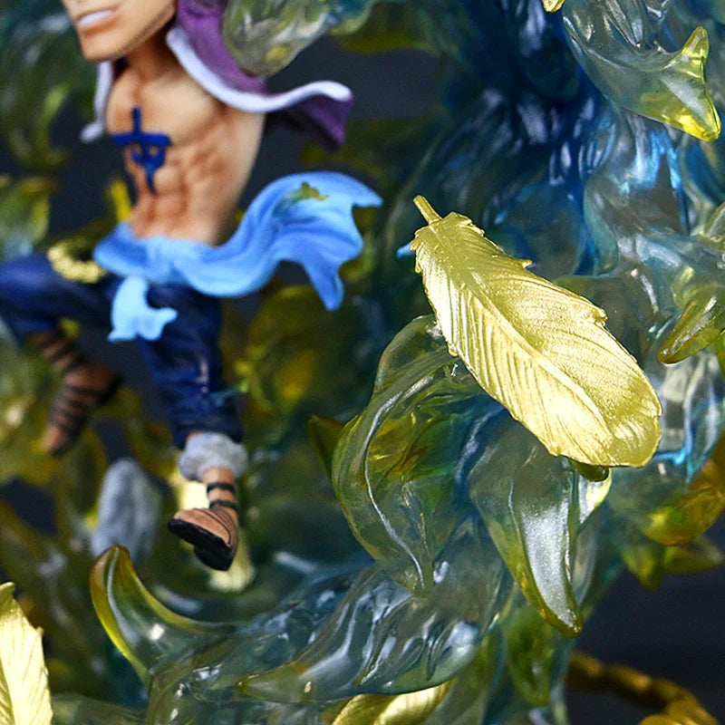 Statue One Piece - Marco le Phénix (Effets de Flammes Bleues)