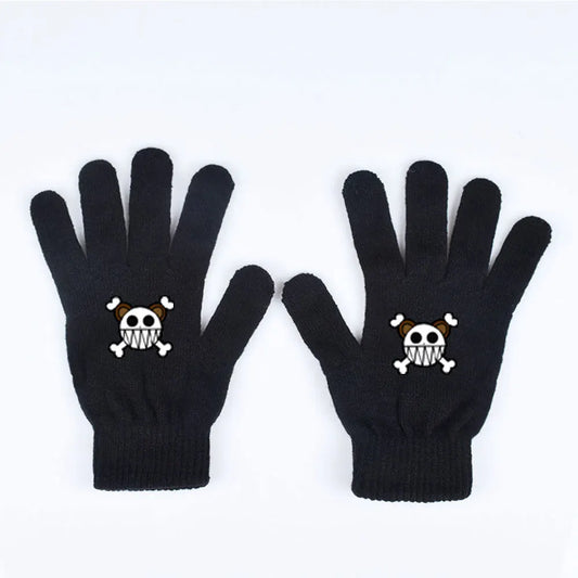 One Piece-Handschuhe – Klassischer Piratenschädel