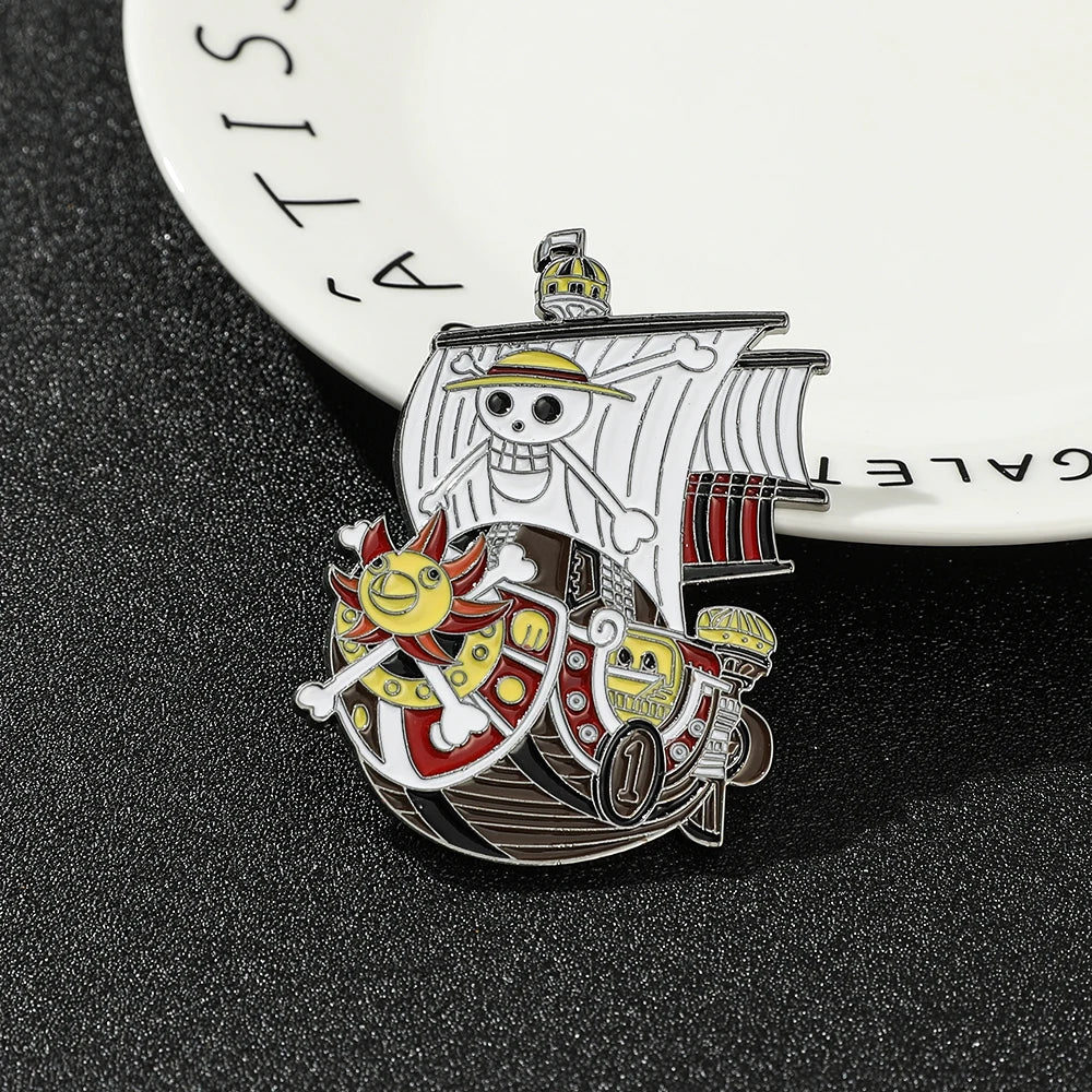 Broche One Piece - Pin’s Émaillé Vogue Merry & Équipage