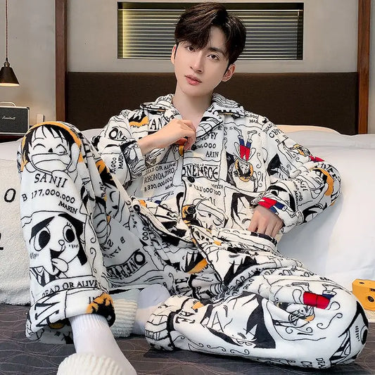 Pyjama One Piece "Doodles" - Ensemble de Nuit Illustrations Équipage