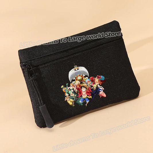 One Piece-Geldbörse – Farbenfrohe Miniatur der Strohhut-Bande