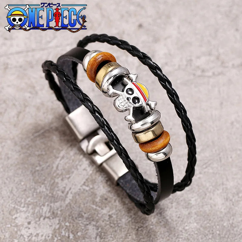 Bracelet One Piece - Multi-rangs Équipage Mugiwara