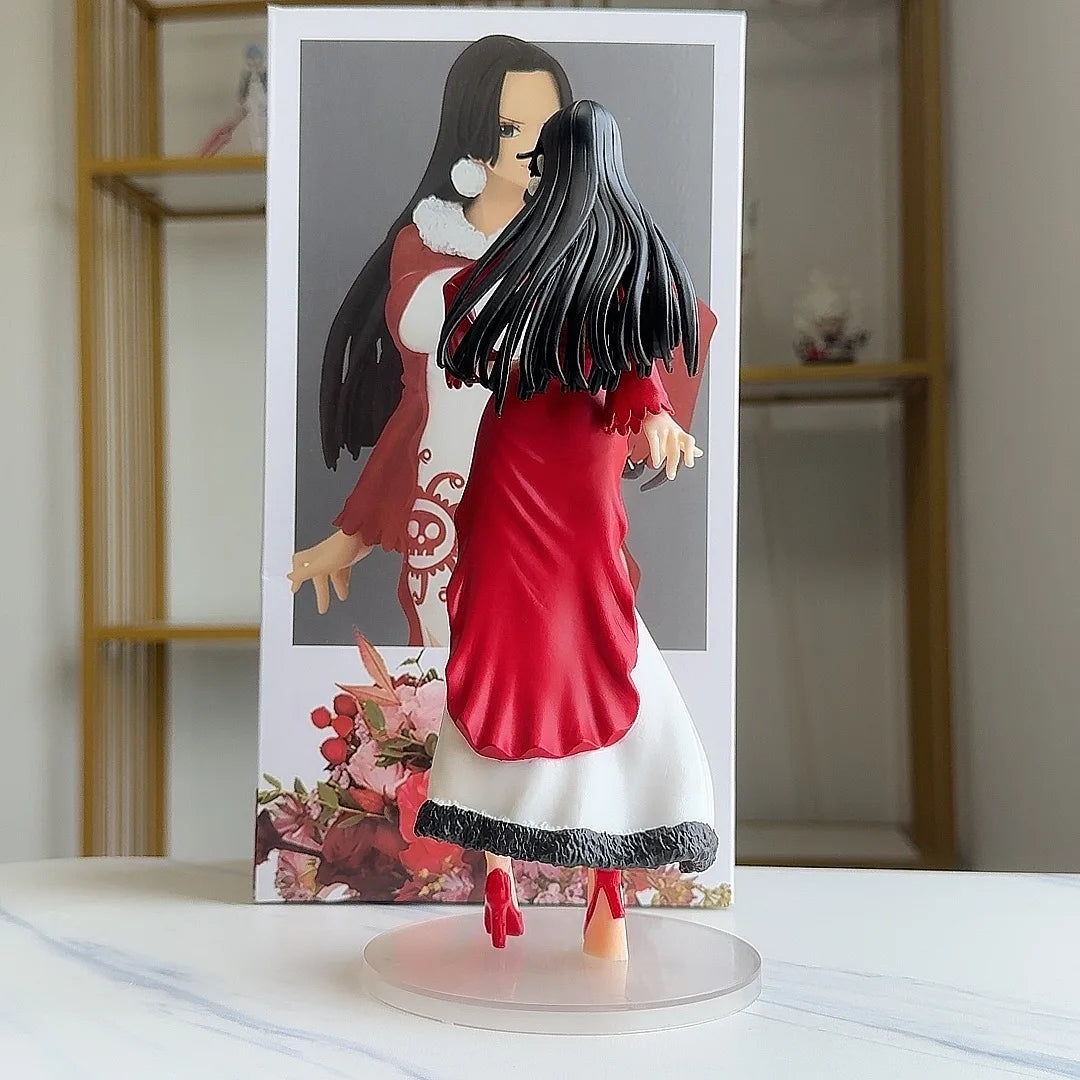 Figurine One Piece - Boa Hancock (Robe Rouge de l'Impératrice Pirate)