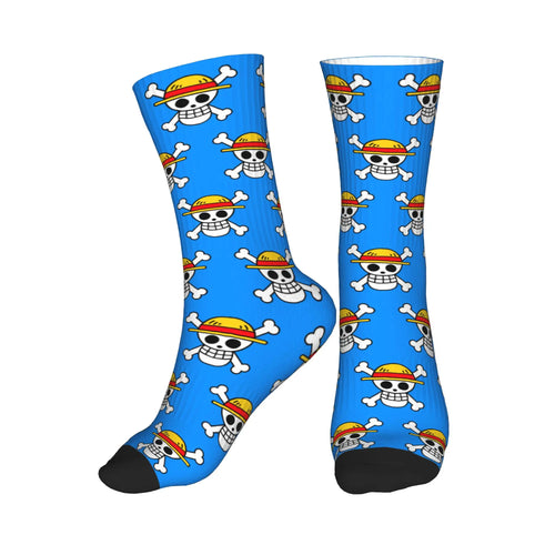 Chaussettes One Piece - Jolly Roger Bleu